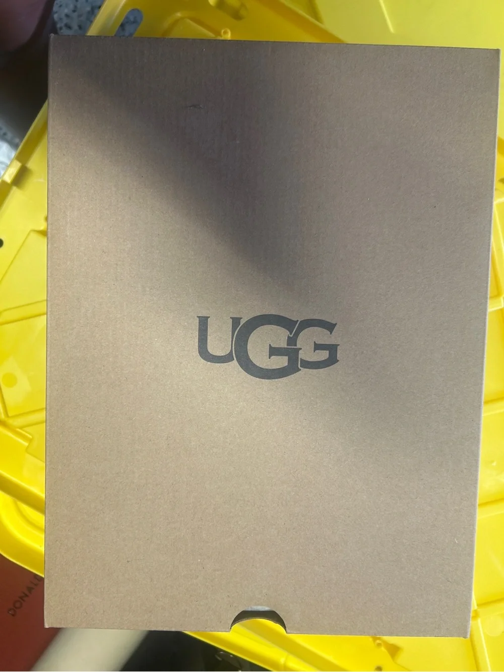 UGG Black Short Suede Ankle Boots - Picture 4 of 4